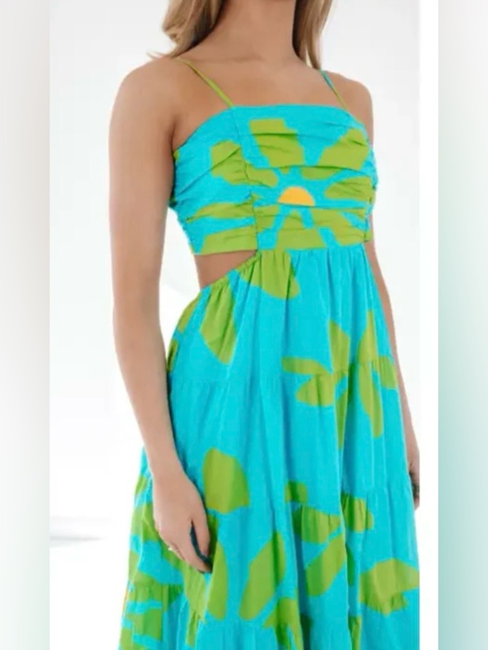 J Marie The Bay Cut out Midi Dress